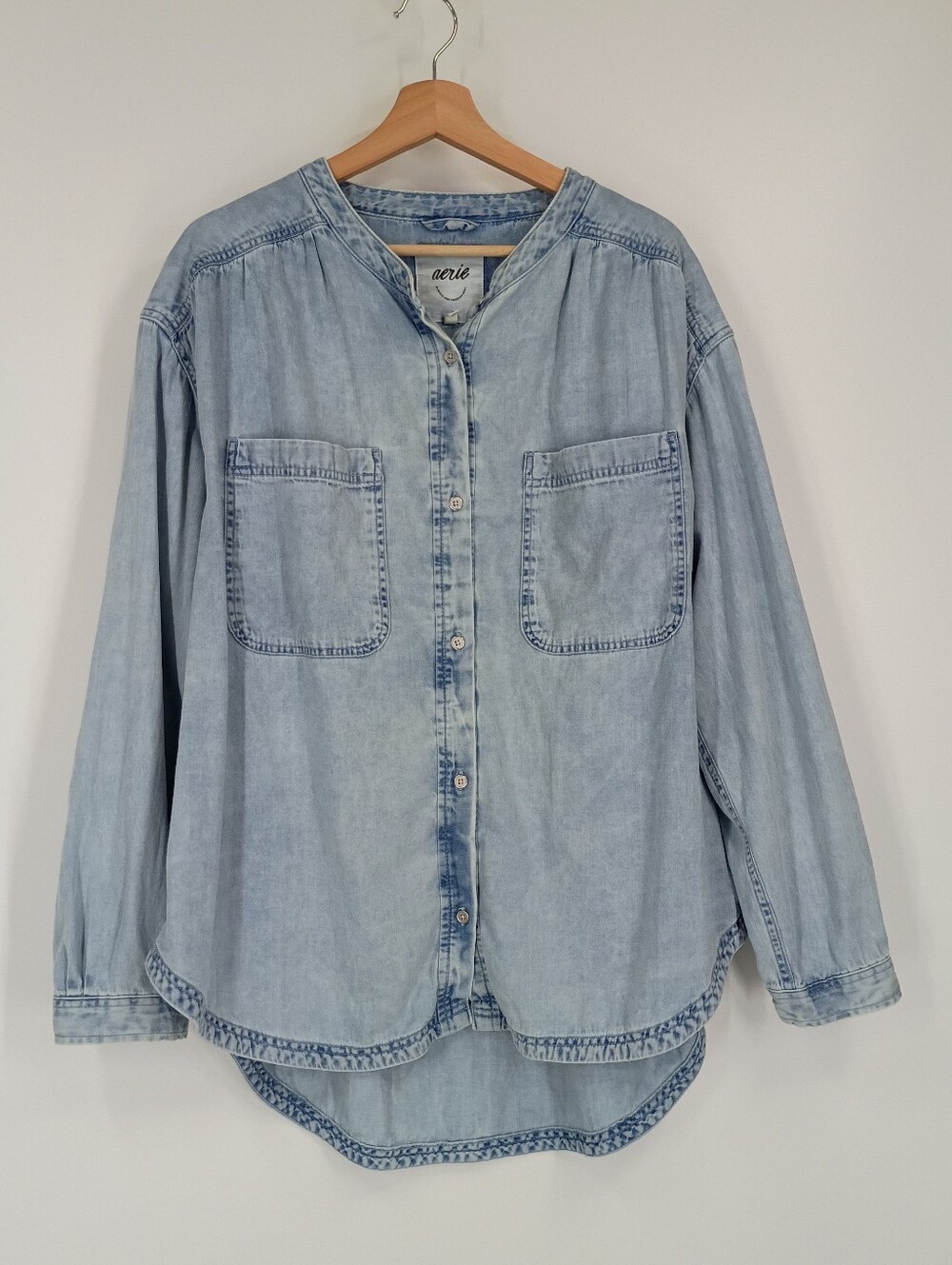 Aerie Cotton Button Down Shirt